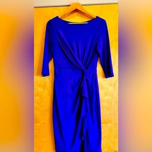 Flattering jewel-toned midi dress
